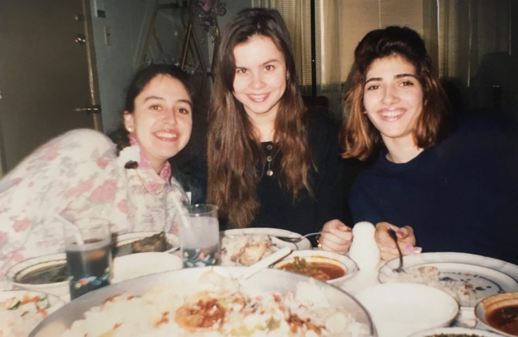 A tam jsem poznala své nové „americké“ kamarádky – Rosu z Mexika a Shahad z Kuvajtu (Rosa vlevo). FOTO: Archív Ireny Čajkové